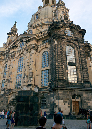 Dresden Church of Our Lady (the only parts left standing after WWII)