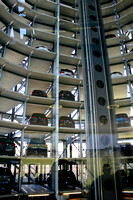 Inside the Car Tower - holds up to 500 new VW cars