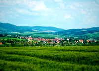 View Across the "Green Ribbon" of a Village near Teistungen