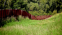 Former border fence