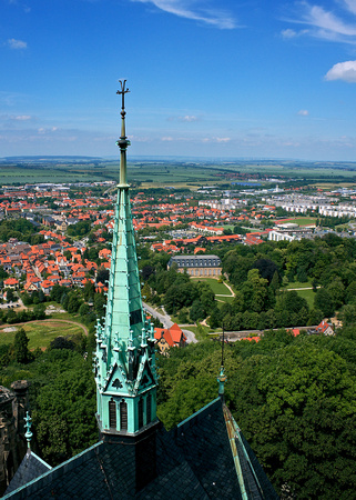 View from Wernigerode's Castle